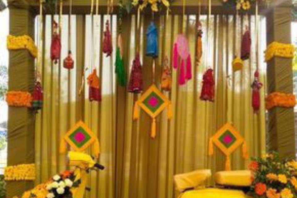 Haldi decor