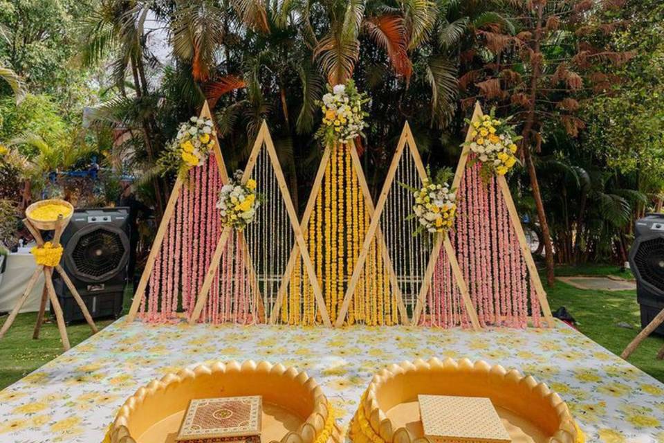 Haldi decor