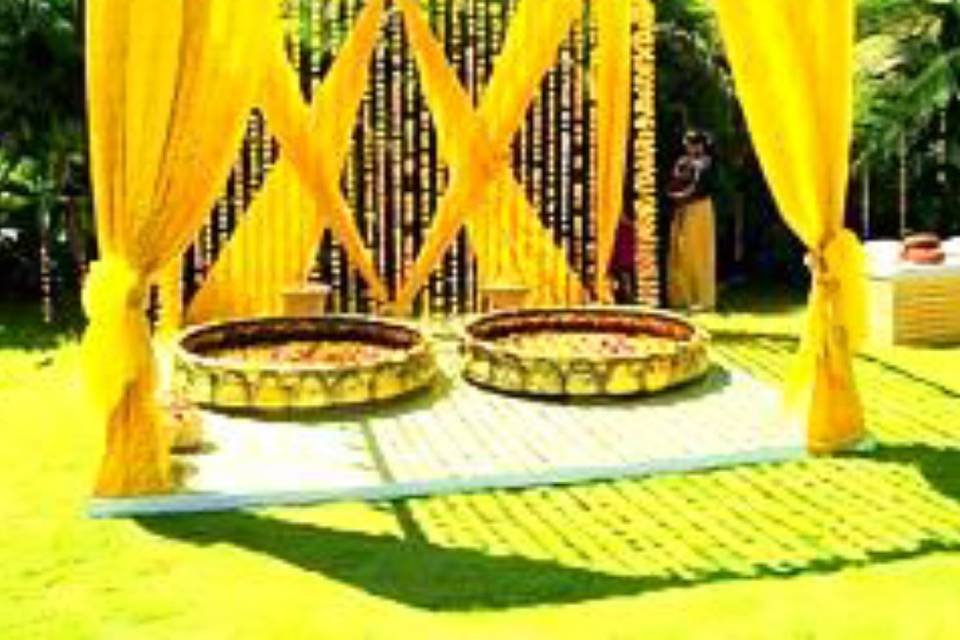 Haldi Decoration