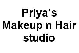 Priya's Makeup n Hair studio Logo
