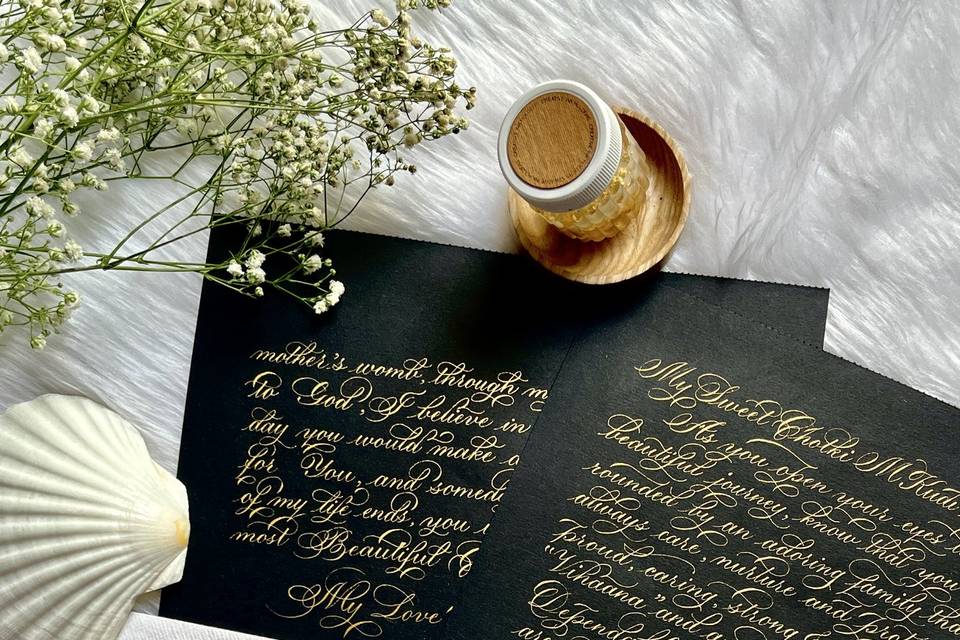 Calliscript by Anindita