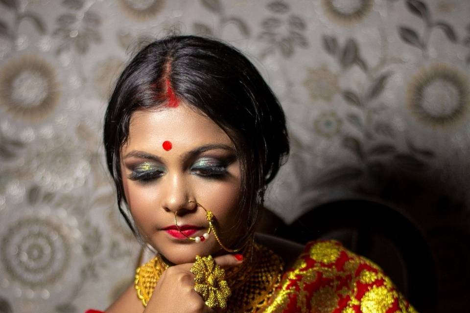 Bridal makeup