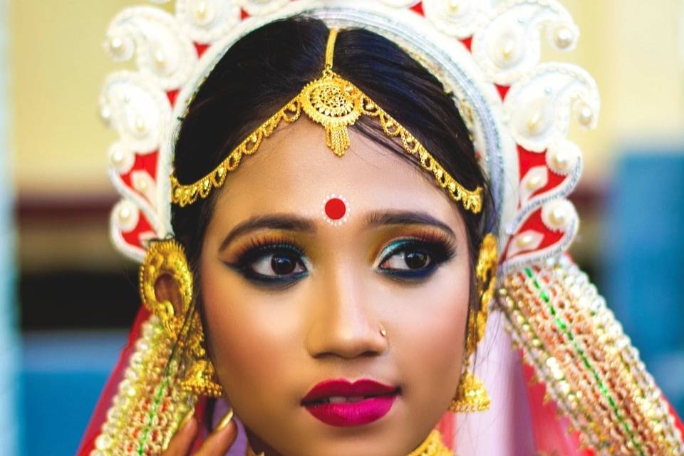 Bridal makeup