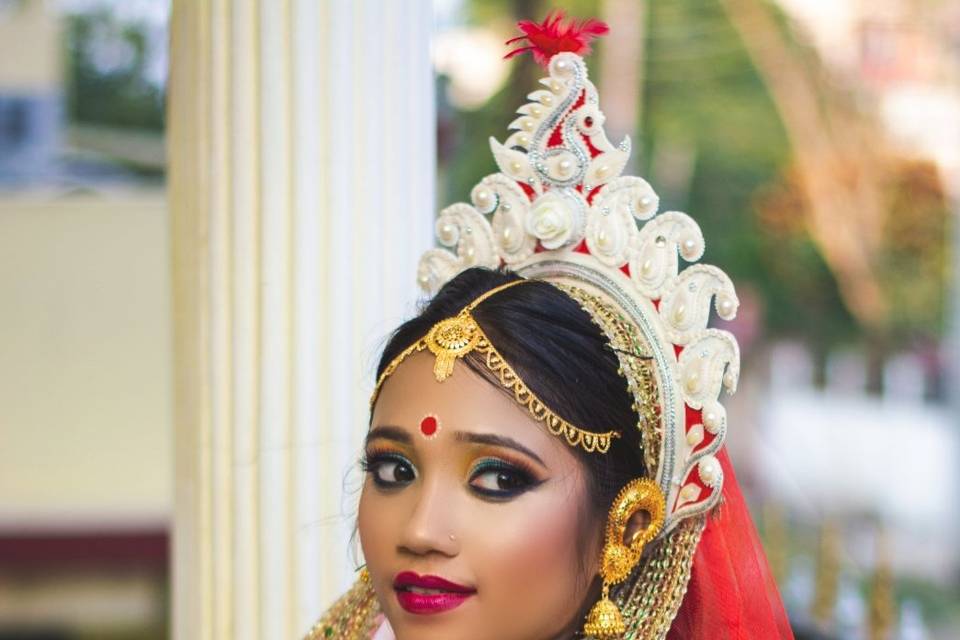 Bridal makeup