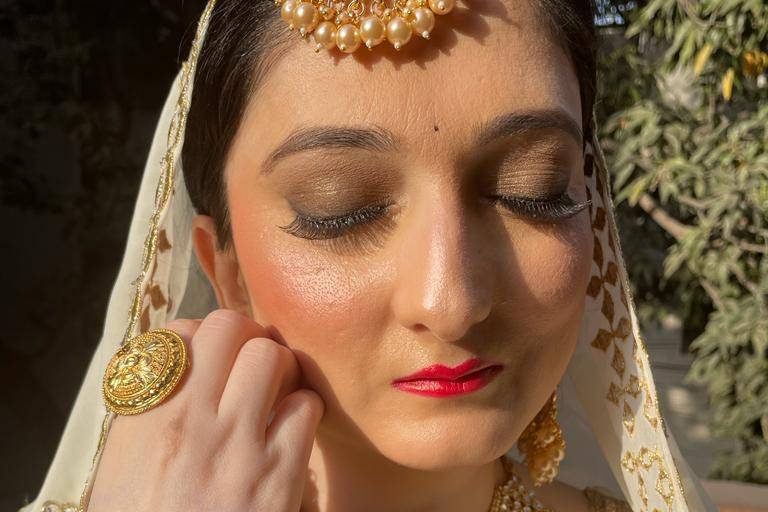 Bridal makeup