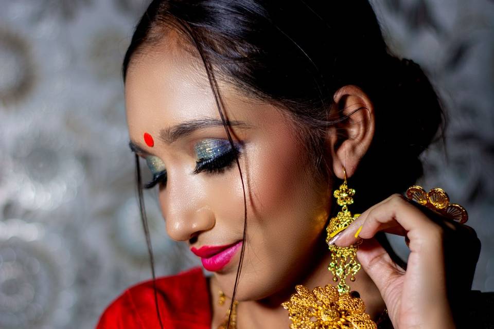 Bridal makeup