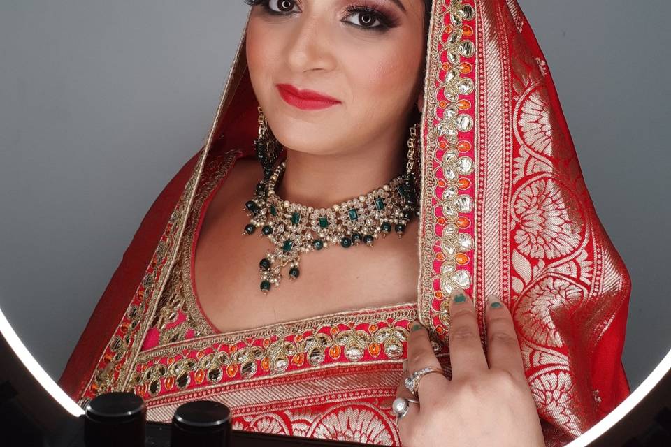 Bridal makeup