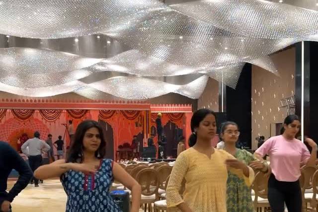 Dance rehearsal