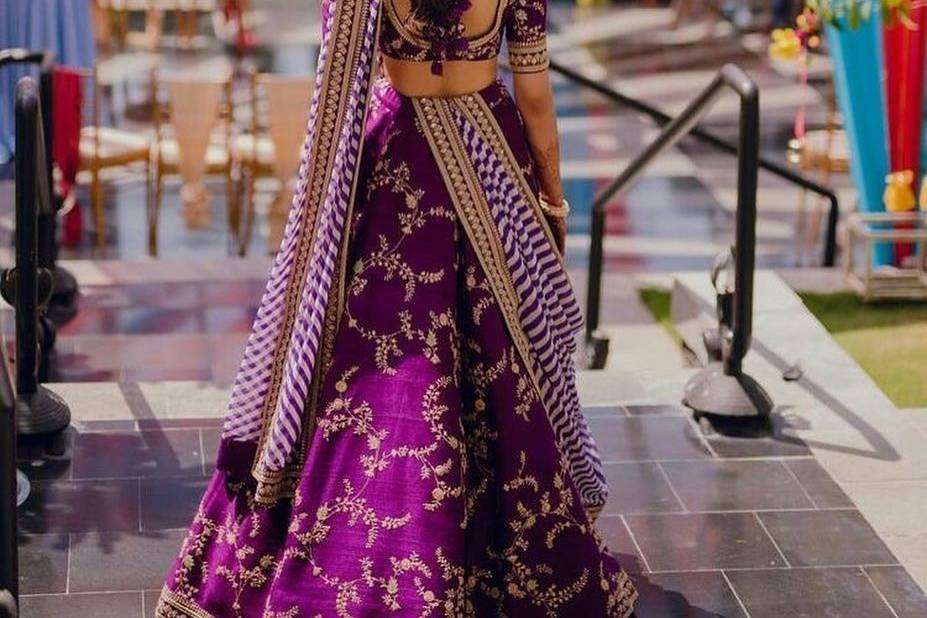Dazzle in this exquisite sequined lehenga choli, designed to make a  statement at any special occasion. The intricate craftsmanship and… |  Instagram