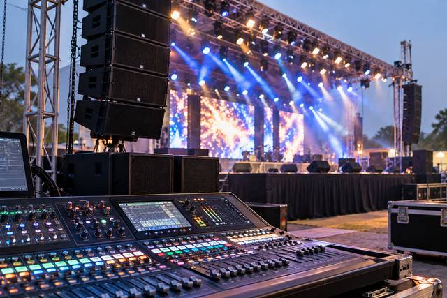DJ setup