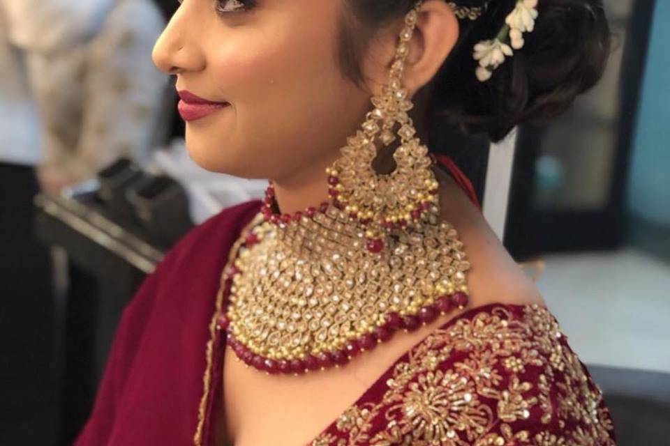 Bridal makeup