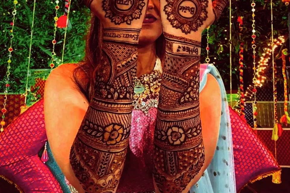 Back mehendi