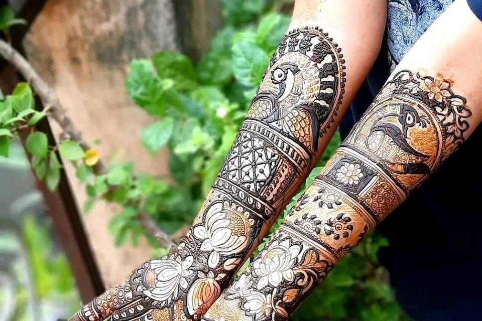 Bridal mehendi