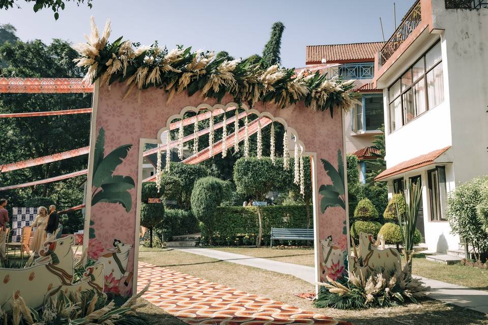 Entrance decor