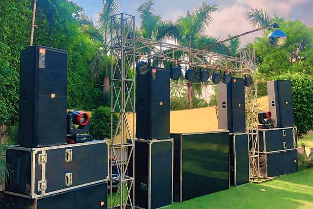 DJ setup
