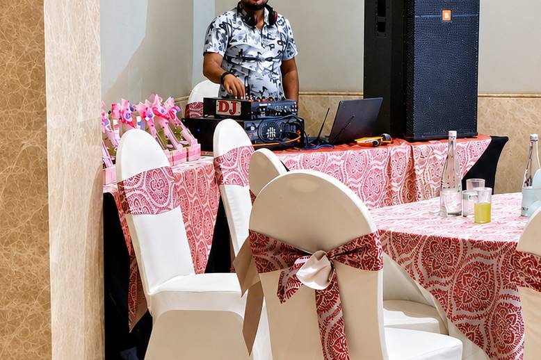 DJ setup