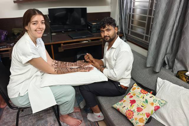 Rahul's Mehandi