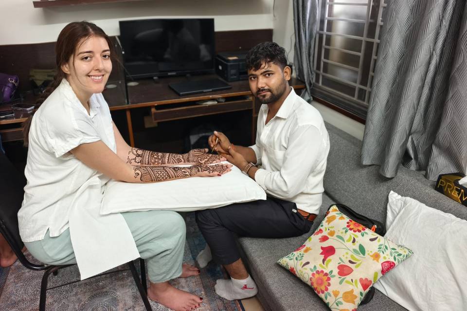 Rahul's Mehandi