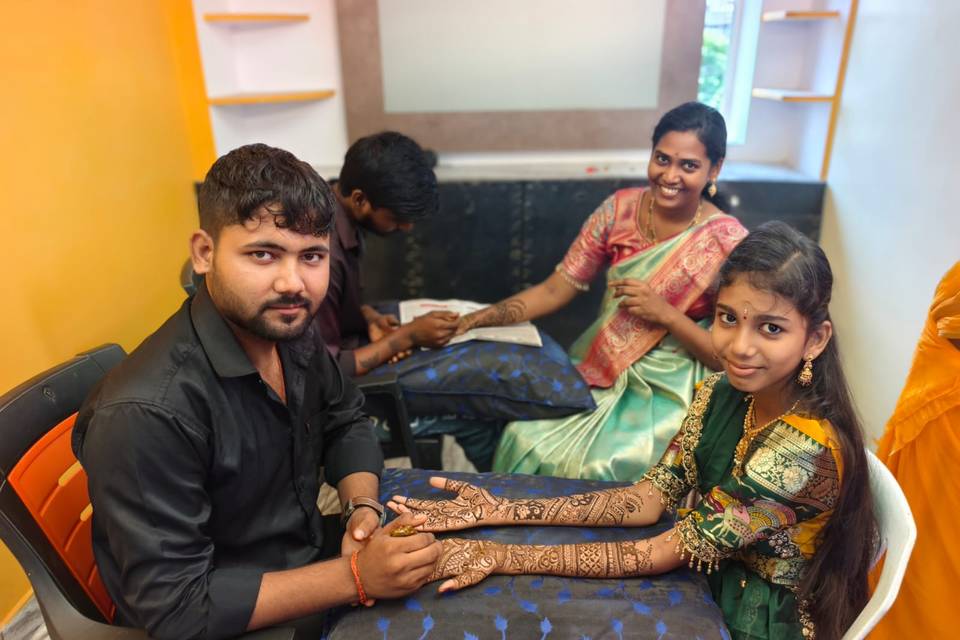 Rahul's Mehandi