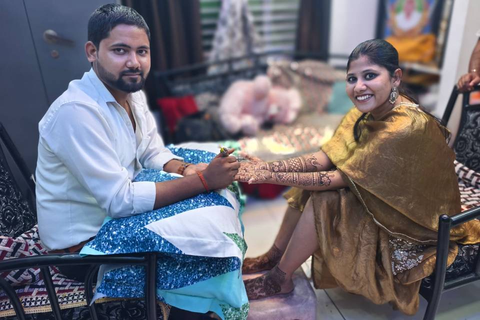 Rahul's Mehandi