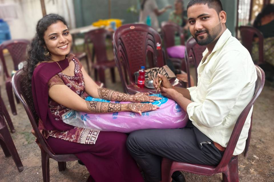 Rahul's Mehandhi