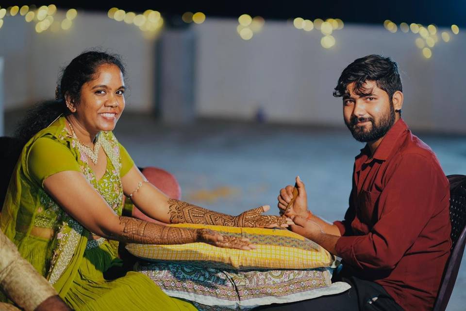 Rahul's Mehendi