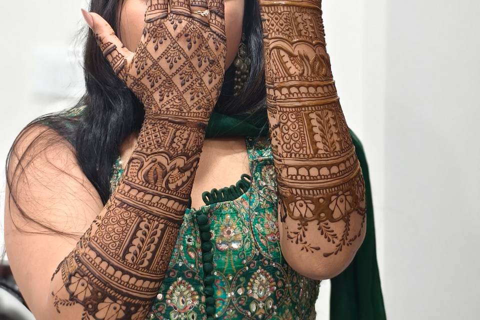 Backside Mehndi