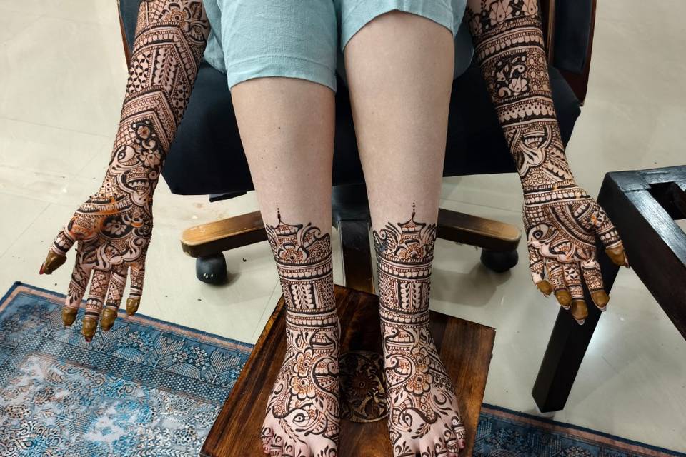 Full Bridal Mehndi