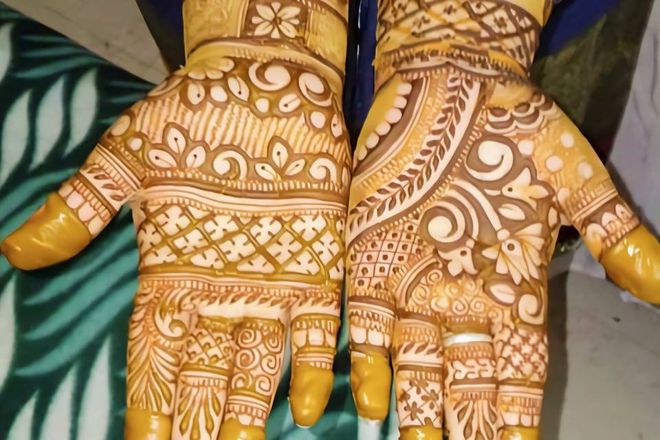 South Indian Mehndi