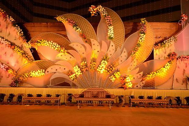 Decoration of weddings