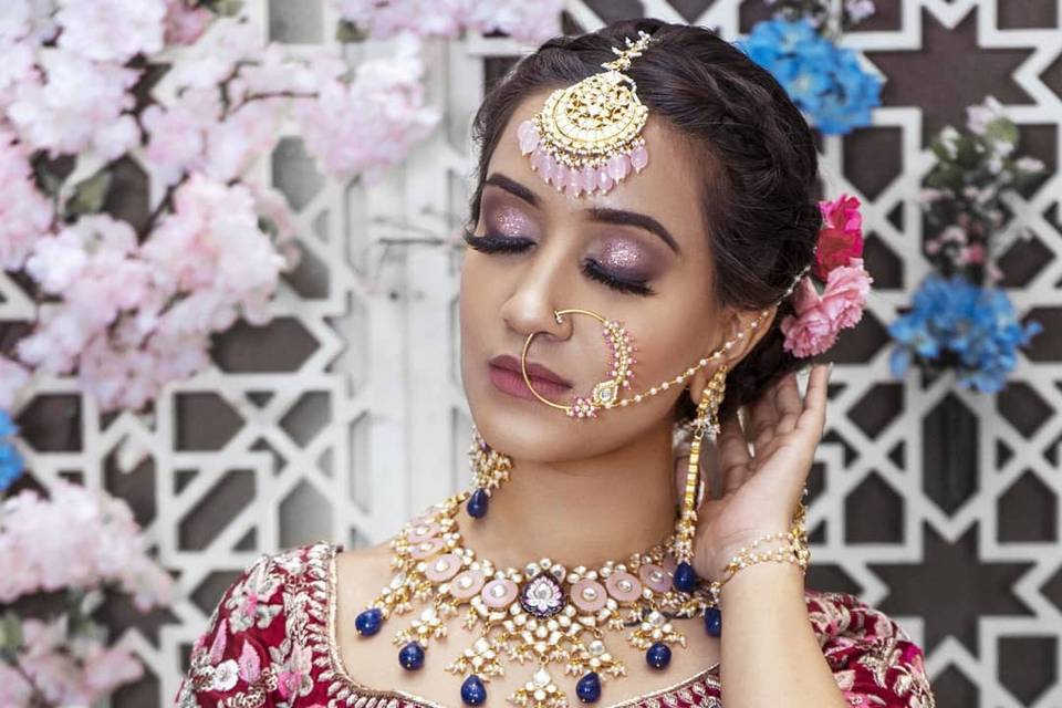 Bridal makeup