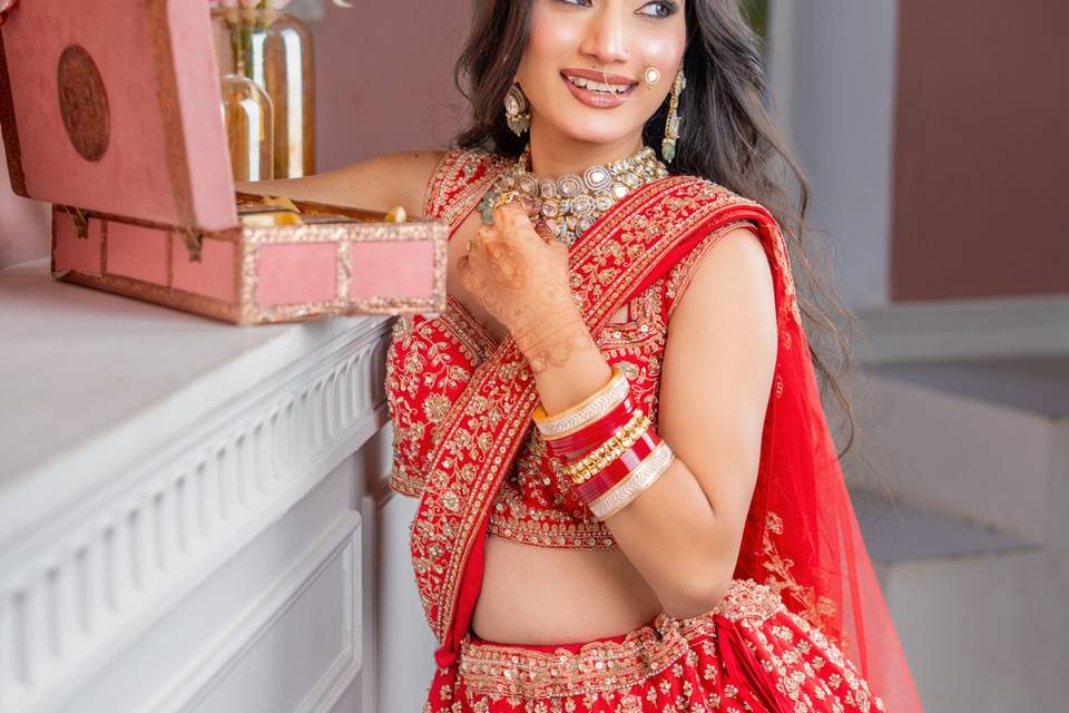 Bridal makeup