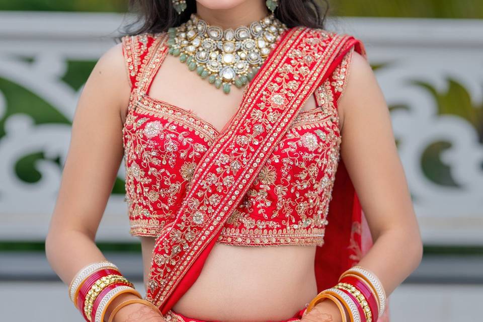 Bridal makeup