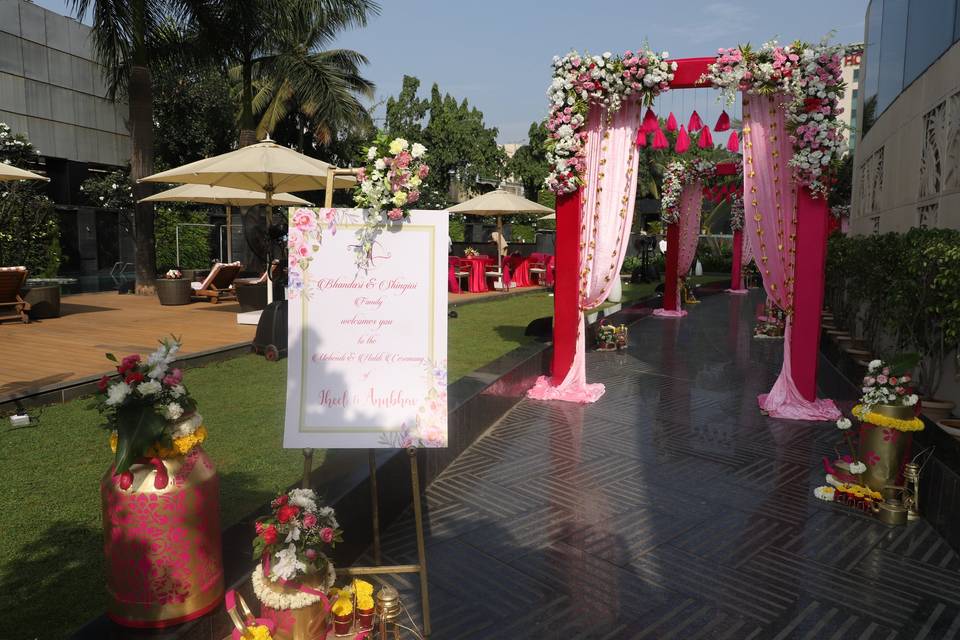 Entrance decor