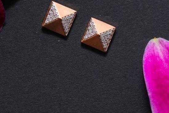 Waman Hari Pethe Sons | Real diamond earrings, Fancy earrings, Gold earrings  studs