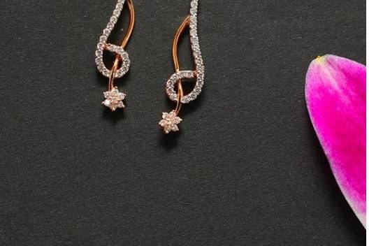 WHP Jewellers 18KT (750) Diamond Earring for Women-ERD6325TD0A-21 :  Amazon.in: Fashion