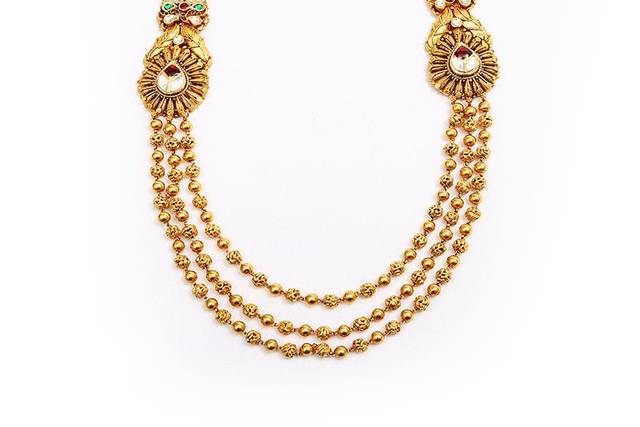 Chemmanur jewellers store necklace designs