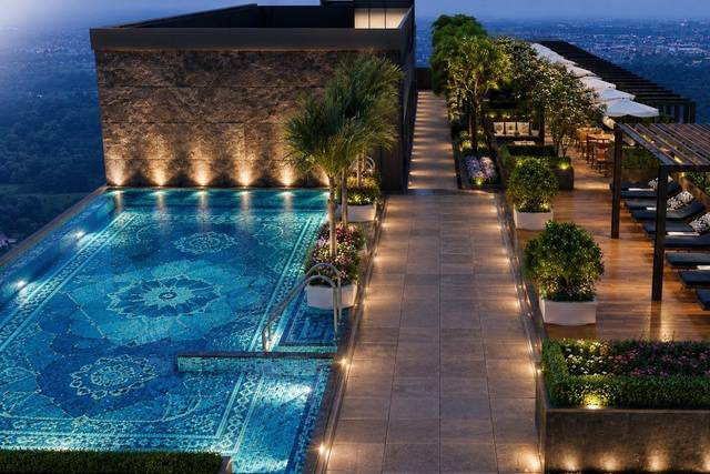 Poolside