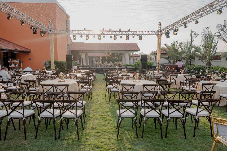 Banquet Lawns Seating Setup