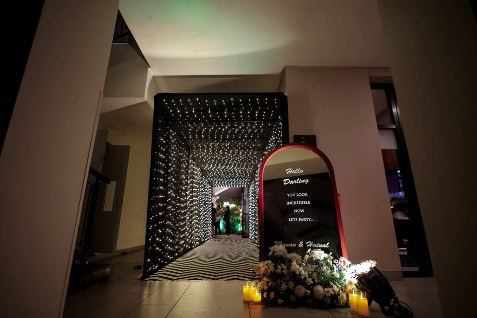 Ballroom Entry way Decor