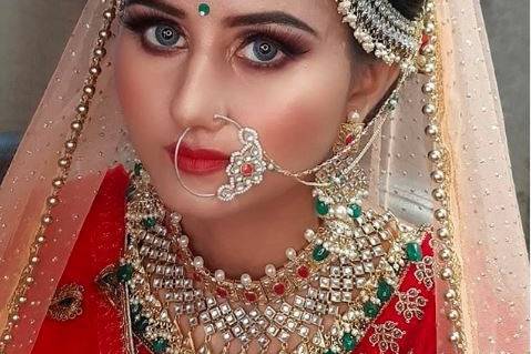 Bridal makeup