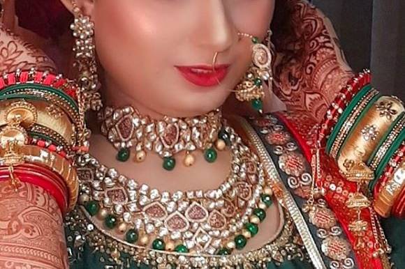 Bridal makeup