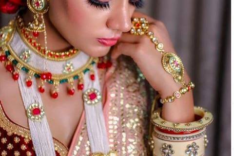 Bridal makeup