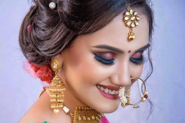 Bridal makeup