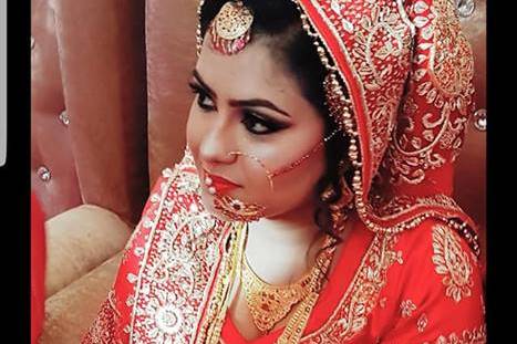 Bridal makeup