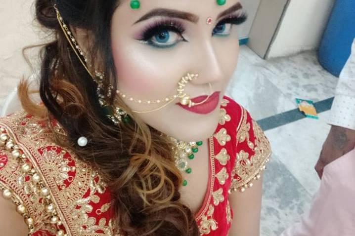 Bridal makeup