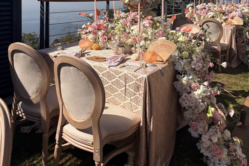 Outdoor Reception Decor