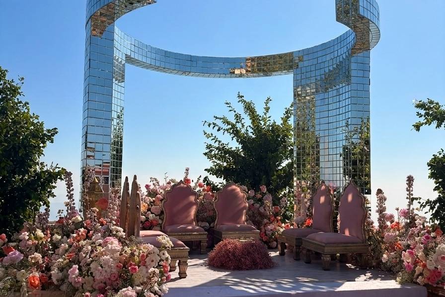 Outdoor Wedding Setup
