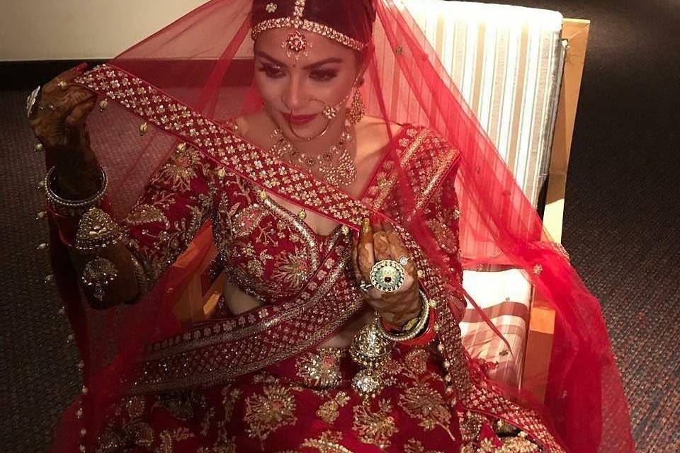 bridal makeup- Aradhana khurana Makeup Artist- Bridal makeup18