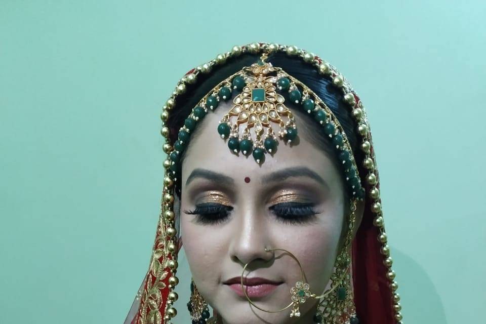 bridal makeup- Aradhana khurana Makeup Artist- Bridal makeup19